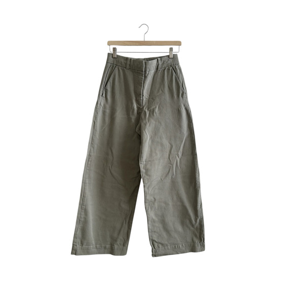 Everlane The Phoebe Trouser in Sage Green 6 - Picture 4 of 8